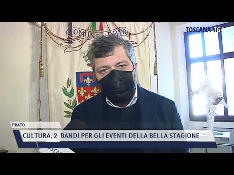 2022-02-04 PRATO - CULTURA, 2  BANDI PER GLI EVENTI DELLA BELLA STAGIONE