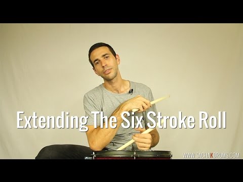Extending The Six Stroke Roll Rudiment