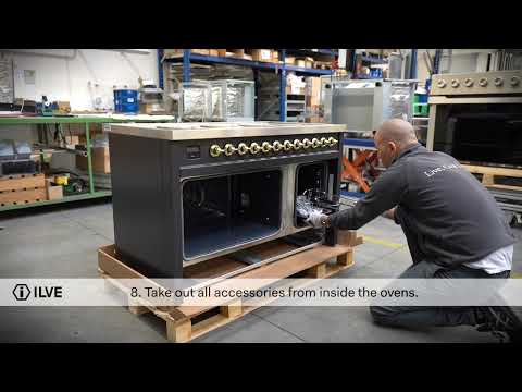 Unboxing and How to Install the Legs for ILVE Nostalgie Range.