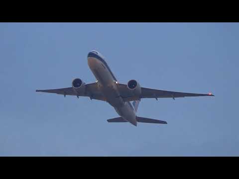 China Southern Airlines B777-F1B | Takeoff Fankfurt Aireport | B-2041