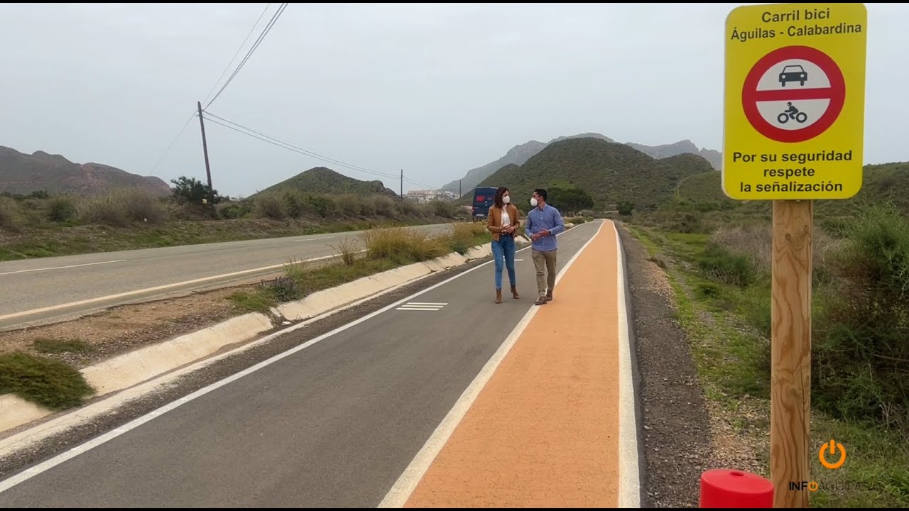 Iluminación para el carril bici de Águilas