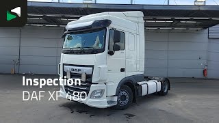 Tracteur routier DAF XF 480 4X2 2x Tanks Mega Standklima | Image 4 - Autoline