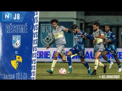 J8 I USL Dunkerque – Stade Briochin (1-0), le résumé I National FFF 2022-2023
