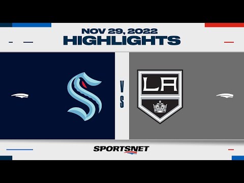 NHL Highlights | Kraken vs. Kings - November 29, 2022