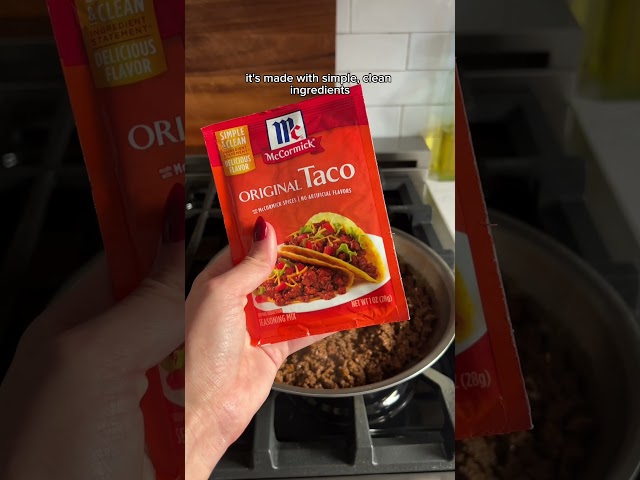 Vídeo relacionado con McCormick Original Taco Seasoning Mix, 24 Ounce (Pack of 1) - Packaging May Vary