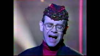 Elton John Telethon 1990 French TV Sacrifice Interview &amp; Whispers