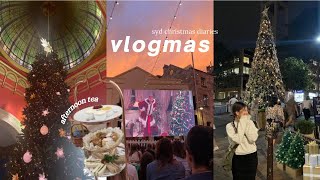 【syd diaries011】シドニーのクリスマスマーケット巡り, 屋外で映画 🎞✨vlogmas in Sydney pt1🎄