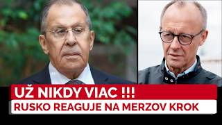 Jediná veta z Moskvy prekvapila Berlín! Čo presne Lavrov odkázal Merzo