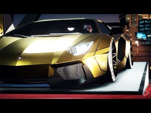 NEED FOR SPEED PAYBACK Gold Plated Lamborghini Car Heist