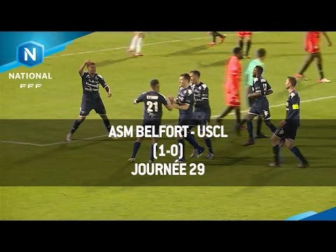 J29 : ASM Belfort - USCL (1-0), le résumé