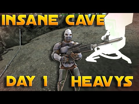 Heavy Turrets Day 1 - Overpowered Cave Upgrades | Ark PvP Fresh Wipe