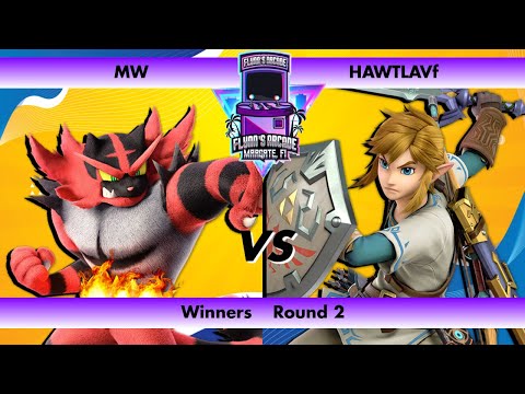 Flynn's Arcade 074 Winners Round 3 - MW (Incineroar) vs HAWTLAVf (Link) SSBU Tournament 2023