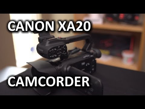 מצלמת וידאו Canon XA20 קנון תמונה 2