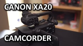 Video thumbnail for Canon XA20 Camcorder by Linus Tech Tips