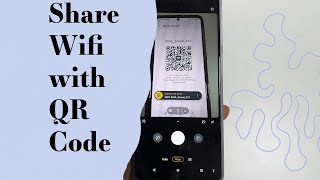 How To Share WIFI From One Phone To Another Phone Using QR Code - WIFI Password Through QR Code