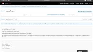 How To: Take part as a supplier in a Market Dojo RFQ event