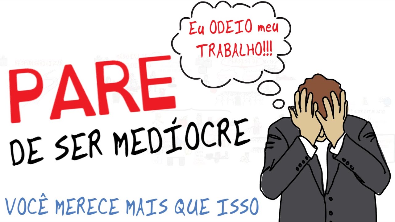 3 Dicas para você SUPERAR A MEDIOCRIDADE | Seja Uma Pessoa Melhor