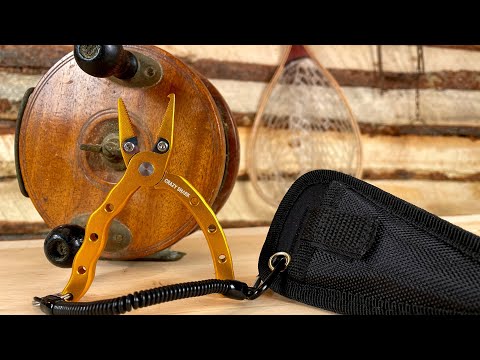 Crazy Shark Mini Fly Fishing Snap Ring Pliers MAGNETIC Net Release COMBO Amazon Bundle
