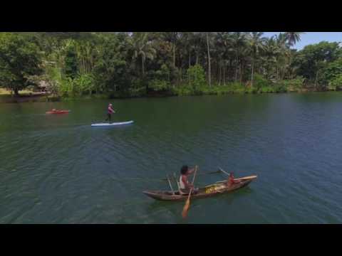 Alotau Canoe Festival and Milne Bay SUP Adventure by Drone