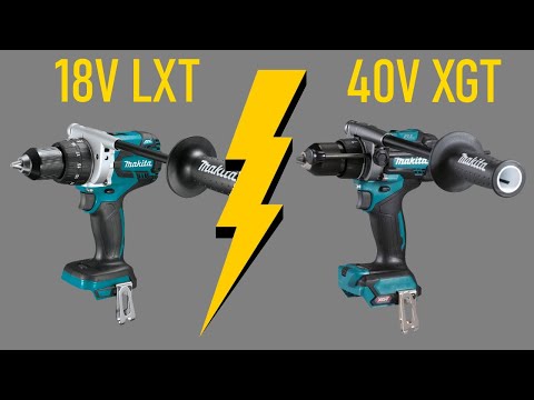 Makita TOOL FIGHT! 40V XGT vs 18V Hammer Drill! [2022]