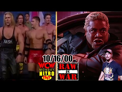 WWF RAW vs. WCW Nitro - October 16, 2000 Full Breakdown - Vince McMahon's WWF Favorite To Buy WCW