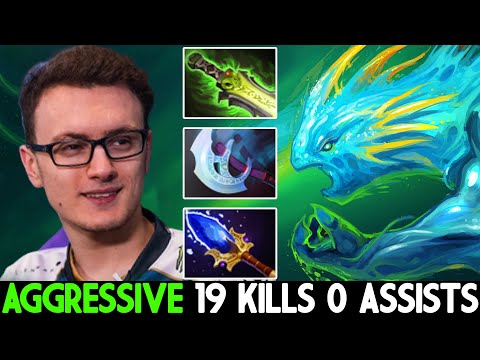 MIRACLE [Morphling] Aggressive Mid Beast Mode 19 Kills 0 Assists Dota 2