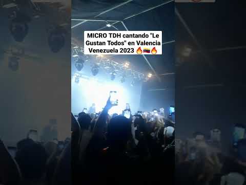 Micro TDH cantando "Le Gustan Todos" en Valencia Venezuela 2023 🇻🇪🔥 #DentroDelGenero