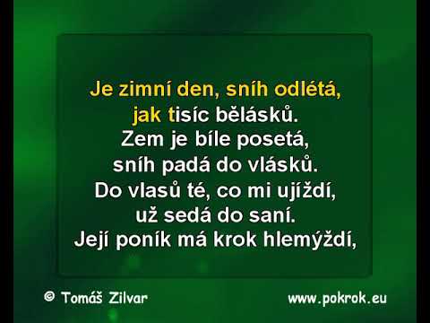 Modřínů háj - Karel Kahovec, DEMO, Karaoke, instrumental z www.svetkaraoke.cz