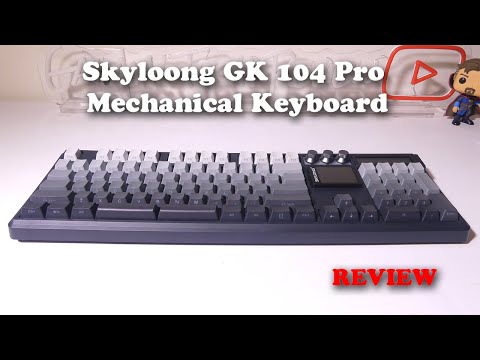 Skyloong GK104 Pro Dual Screen Wireless Mechanical Keyboard REVIEW