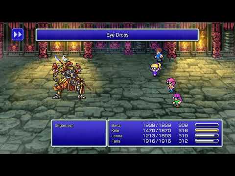 Final Fantasy V Pixel Remaster - 4th Gilgamesh Boss Battle