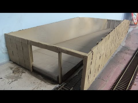 Scratch Build an Industry for Your HO Scale Model Railroad Layout - Olinkraft Plywood - Part 4