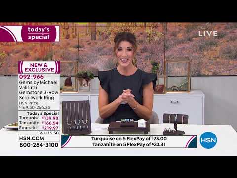 HSN | Gems by Michael Valitutti Jewelry Premiere 02.09.2021 - 12 AM