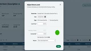 Tracking and Managing Stock on Sage Accounting