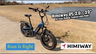 EBIKE REVIEW - Himiway D5 2.0 20" - Easy Comfortable Ride!