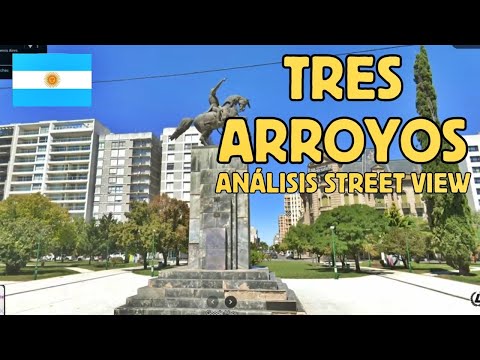 Analizando Street View TRES ARROYOS - Provincia de Buenos Aires, ARGENTINA