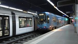 preview picture of video '[Rouen] Métro, Gare rue Verte - TFS & Citadis 402'