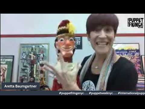 PUPPETRY 101 with Aretta Baumgartner (Workshop)