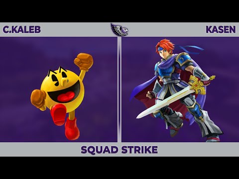 C.Kaleb (Pac-Man, Mii Gunner) vs Kasen (Roy, Cloud) - Warhawk Rumble Returns Squad Strike