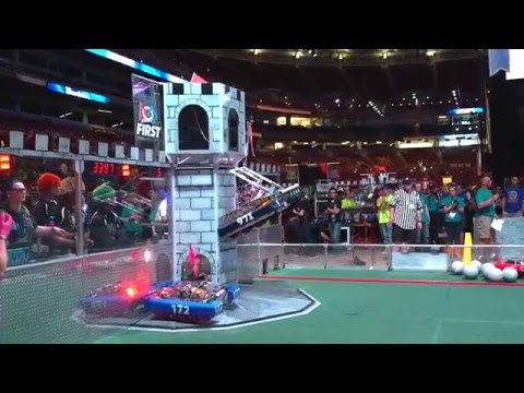 2016 Championship match #24 : FRC Team #971 Spartan Robotics
