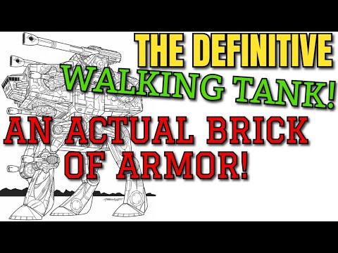 The Sirocco: Legally distinct AT-AT! Is it the best quad mech? Goofy Mechs of Battletech