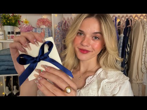 ASMR Gentle Boutique Personal Shopper Roleplay 🧸♡🪐 (Over Explaining, Linjer Jewelry, Beauty Items)