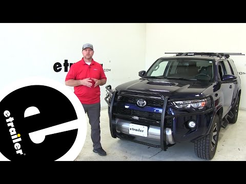etrailer | Installing the Westin Sportsman Grille Guard on your 2019 Toyota 4Runner