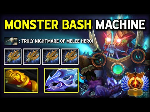 MONSTER BASH MACHINE Slardar | MKB + Moon Shard Build | 100% Destroys All Melee 7.39e Dota 2
