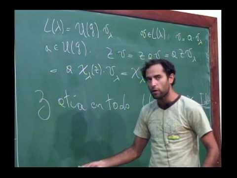 Programa de Doutorado: Introduction to Lie Algebras - Aula 19