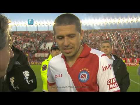 Juan Román Riquelme  Debut en Argentinos Juniors  2014