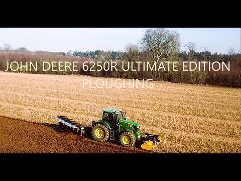 JOHN DEERE 6250R ULTIMATE EDITION  PLOUGHING 2023 UK