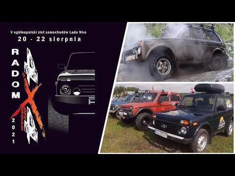 V ogólnopolski zlot samochodów Łada Niva -  Radom 2021