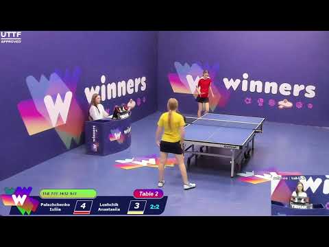 Winners League  24.03.21 Palazhchenko Iuliia - Lushchik Anastasiia  20:30