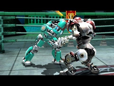 REAL STEEL WRB Bluebot VS No Joke & Camelot & Crimson Carnage & Blockbuster