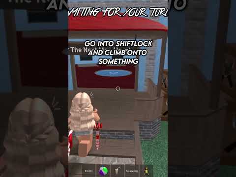 How to speed glitch WITHOUT an emote! (MM2)  #roblox #mm2 #shorts